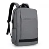 ODM custom anti theft waterproof polyester leather laptop backpack with soft double shoulders and comfortable back