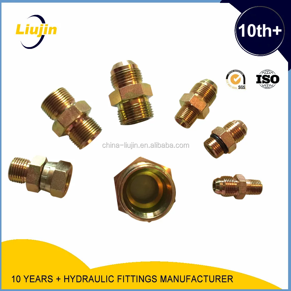 Bsp male hydraulic adapters