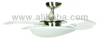 Fanaway Evo3 Asymmetric In Brushed Chrome Ceiling Fan With