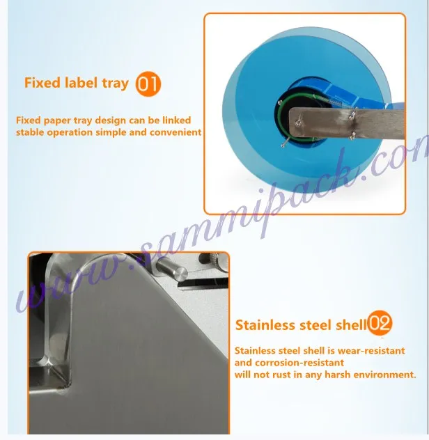 Economical round bottle semi automatic labeling machine MT-50