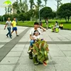 KANOSAUR7206 Zigong Customized Walking With Simulation Dinosaur