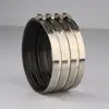 Factory direct sale CSA certificate Stainless Steel No hub rubber flex quick coupling
