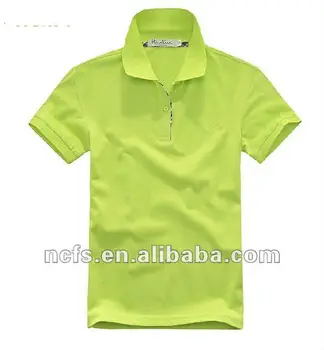 camisa polo verde feminina