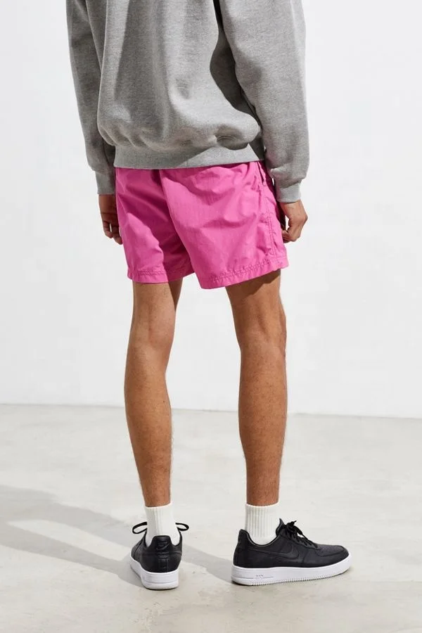 mens function nylon belted trial gym running biker shorts