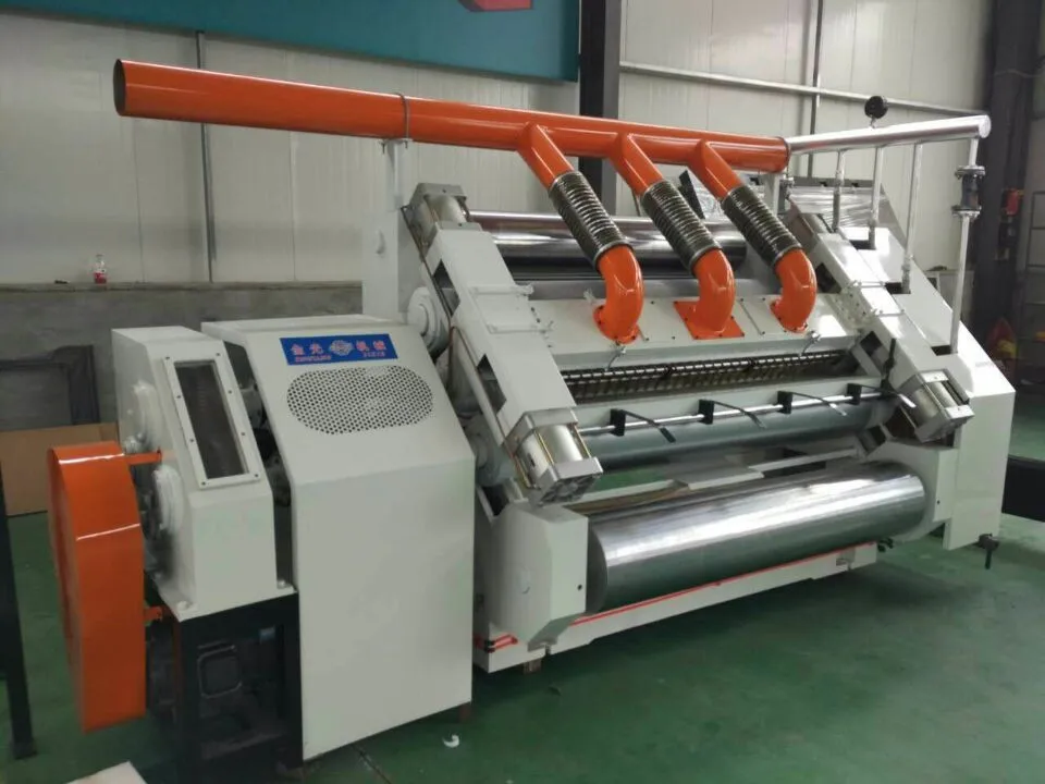 corrugated-carton-box-packaging-machine-fingerless-type-single-facer