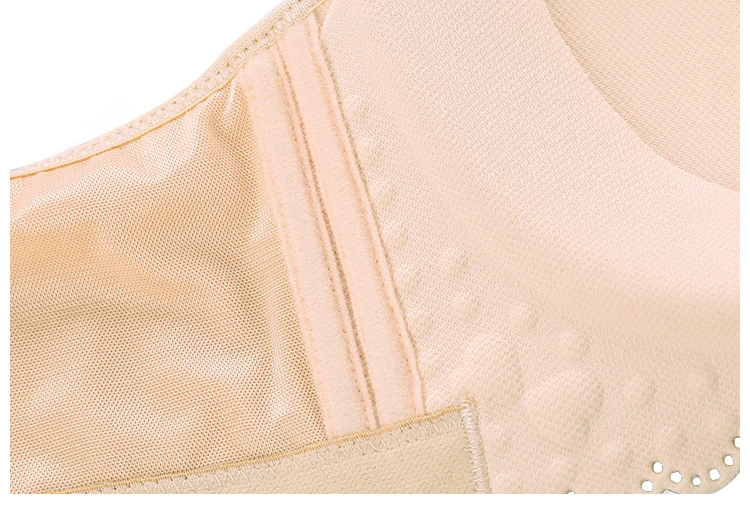 New Fashionable Seamless Cotton Lace Front Open Maternity Nursing Bra.jpg