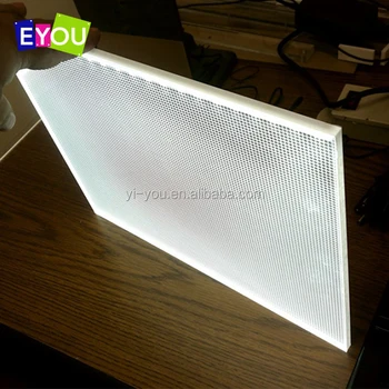 Snap Power Different Size Clear Acrylic Led Light Guide Panel