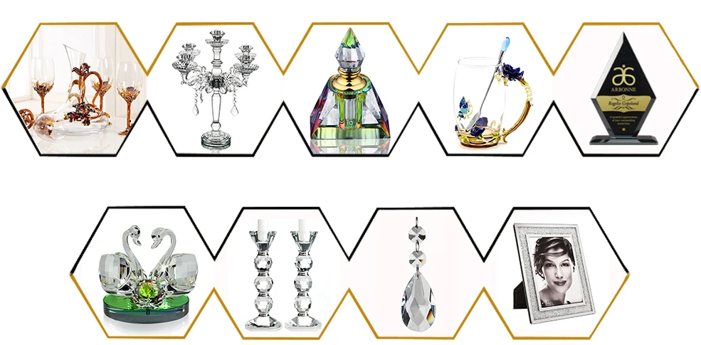 colored glass candle holder