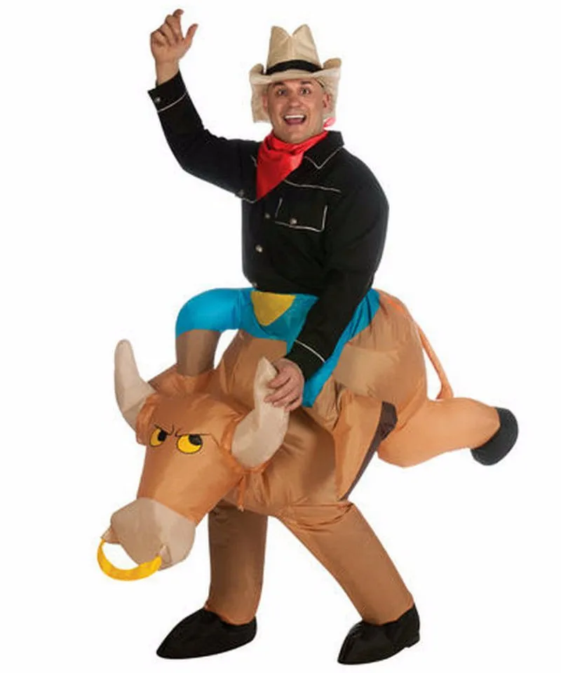 Funny Adult Inflatable Cow Costumes Fancy Dress Party Animal Halloween   HTB1LvB0NXXXXXXKXFXXq6xXFXXXU 