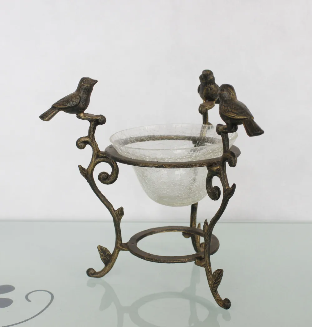 Three Birds Style Glass Candle Holder For Home Decoration Buy Candle