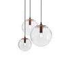 Zhongshan wholesale lighting indoor decorative clear glass pendant lights