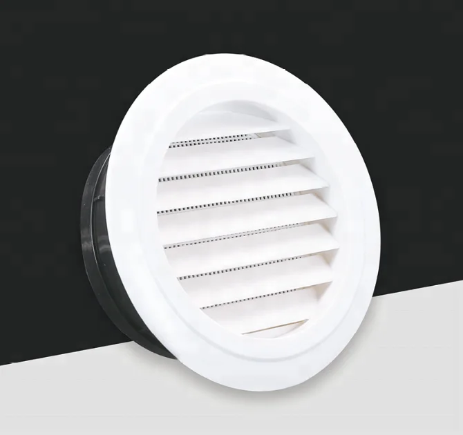 Hvac Plastic Round Ceiling Air Vents Air Diffuser For Air