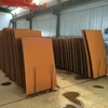 Weathering Rusty Corten steel sheet for architecture decoration