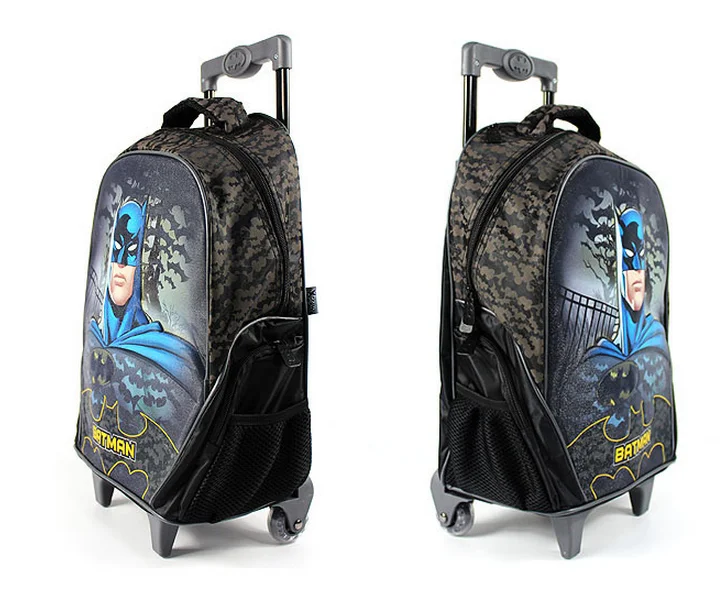 batman luggage rolling