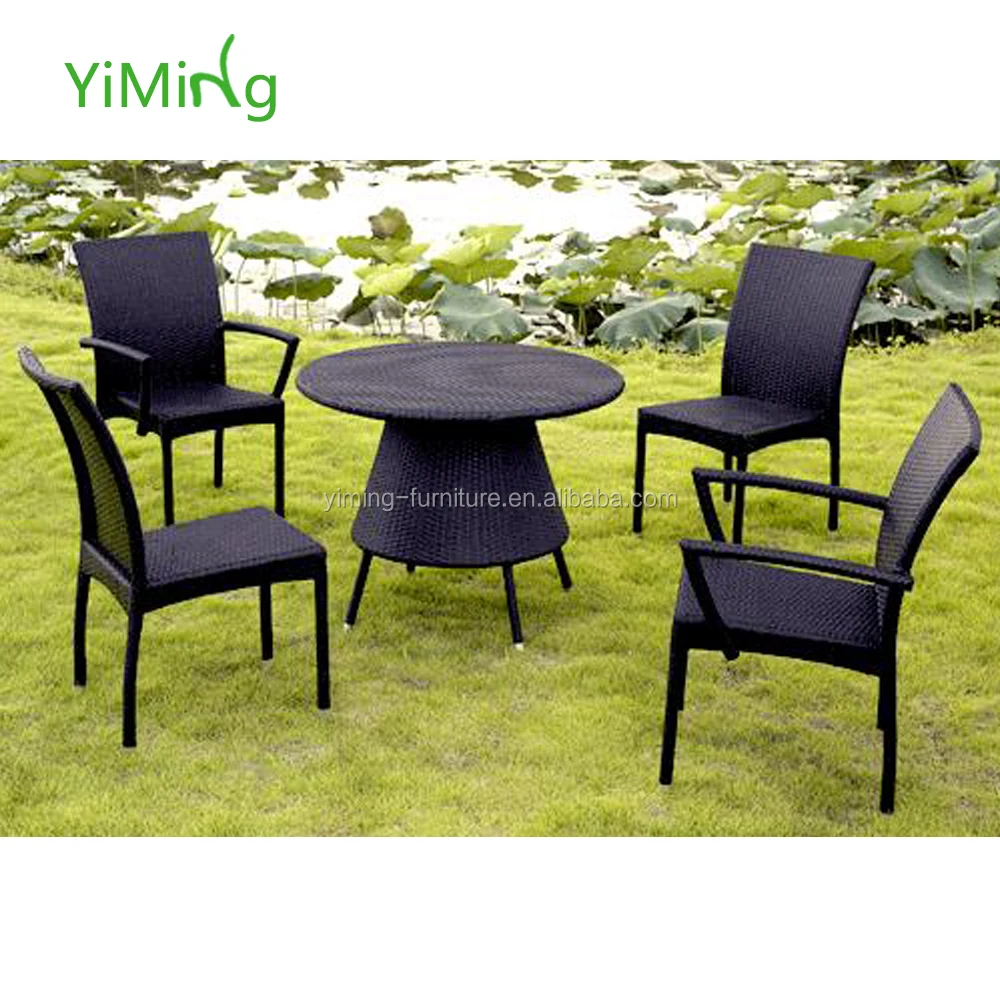 2015 Outdoor Furniture 4 Person Black Rattan Round Dining Table Patio Rattan Furniture Buy Dining Table Patio Rattan Furniture Patio Dining Table Patio Rattan Furniture Garden Dining Table Patio Rattan Furniture Product On