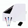Magnetic Dry Erase Writing White Board,fridge magnet board with Marker and Eraser