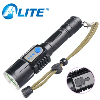 Usb rechargeable led torch