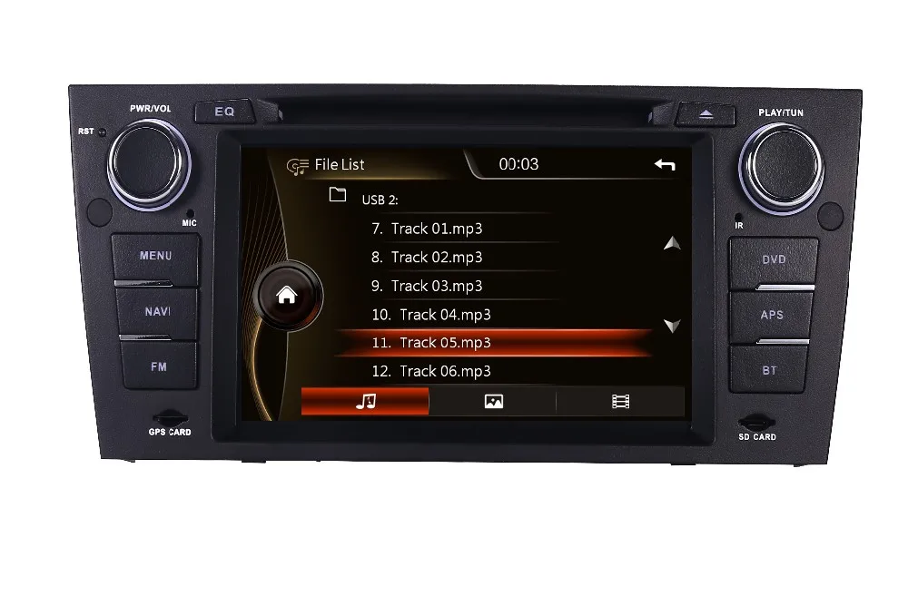 7" Touch Screen Car Audio System For Bmw E90 E91 E92 Gps Navi With 3g