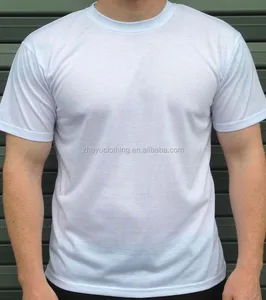 Factory cheap price 120gsm 100polyester white election t shirt Factory cheap price 120gsm 100polyester white election t shirt
