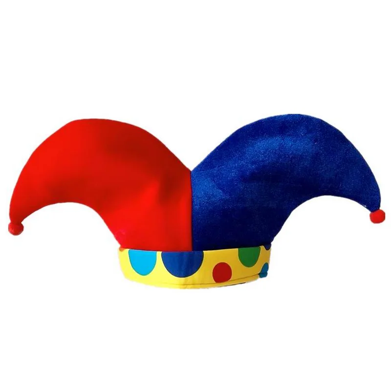 道化師の帽子黒と赤道化師の帽子大人ピエロ Buy 道化師の帽子パターン クリスマス道化師の帽子 帽子 Product On Alibaba Com