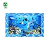 ocean undersea blue 3D effect bathroom floor and wall tile wholesale 3D high polished porcelain tile