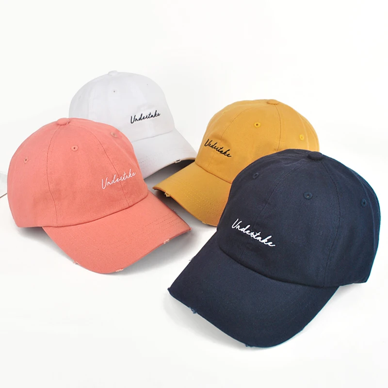 Cheap Cotton Twill Unstructured Embroidery Baseball Caps,Custom Dad
