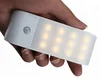 LED IR Infrared Sensor Night light USB Recharge Wireless Motion Detector Night Wall Lamp