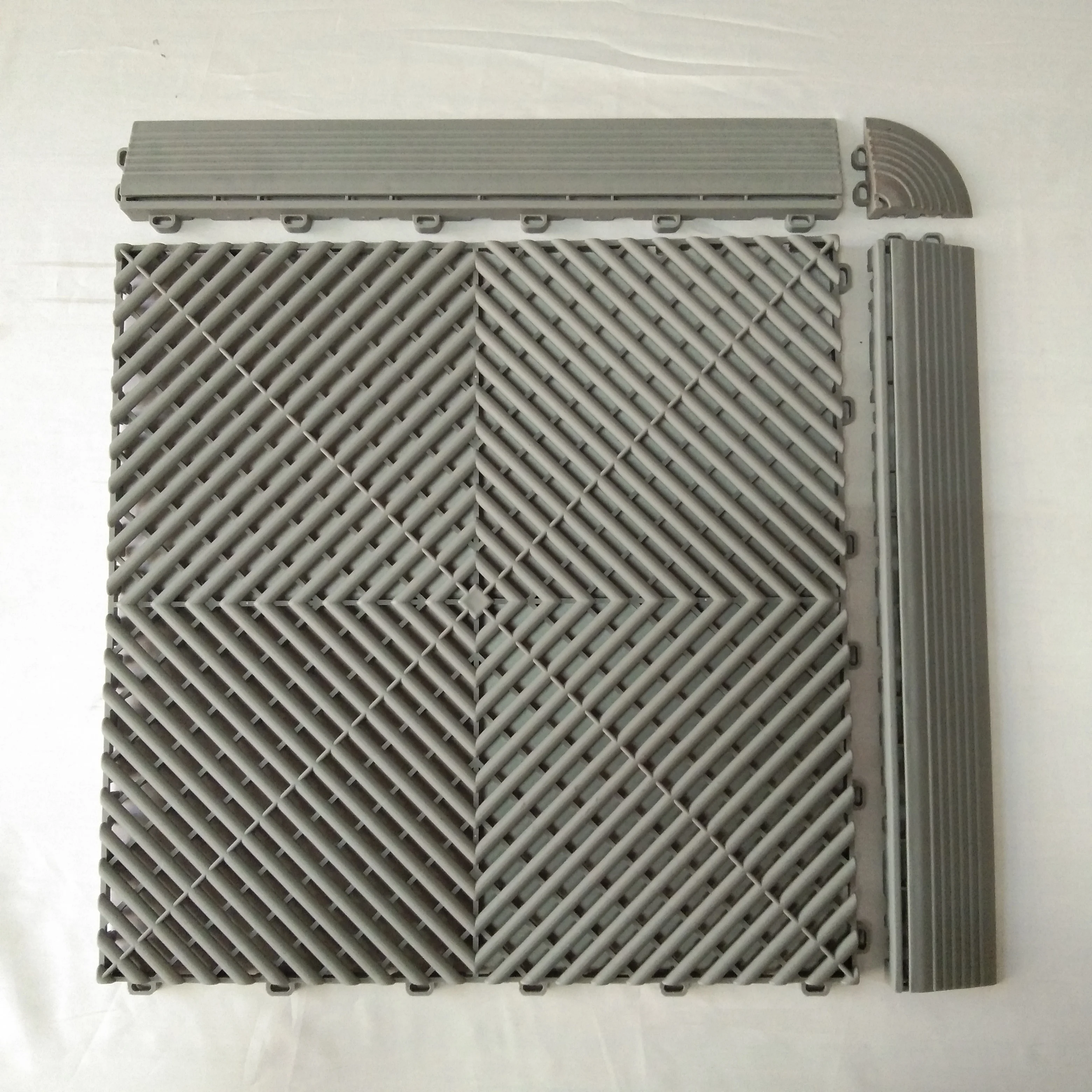 Tools Qingdao Interlocking Pvc Garage Floor Tile Drainage Tiles,Pvc