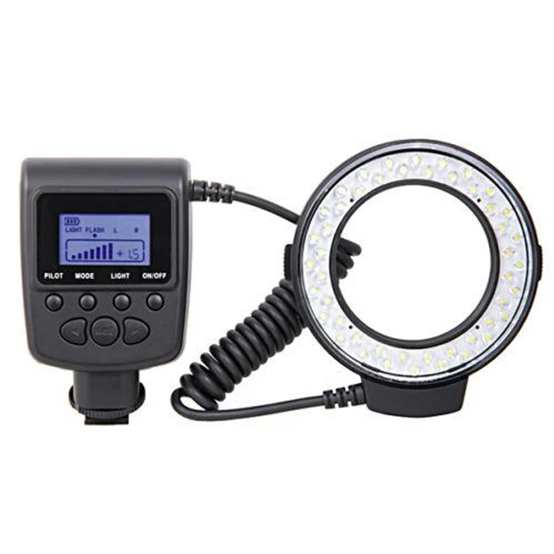 Macro LED Ring Flash Light RF550 RF-550 48pcs LED for A850 A580 A500 A230 ( Battery not included )