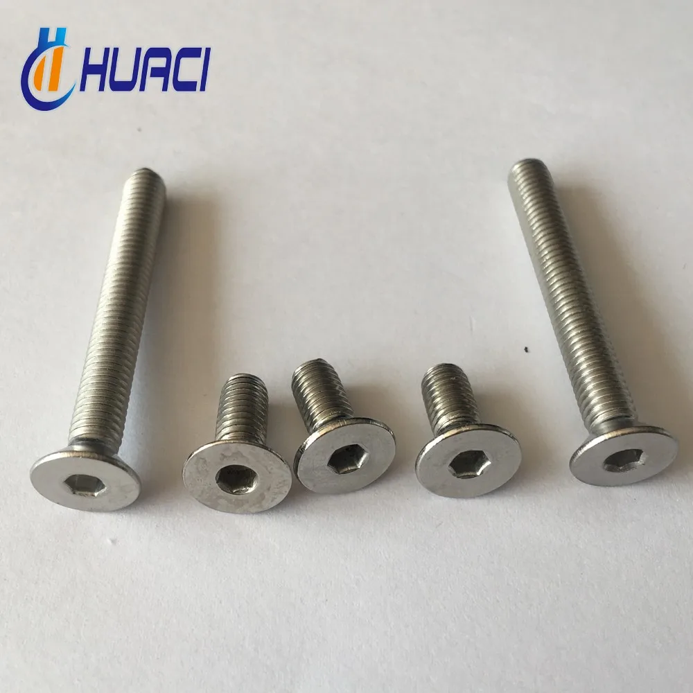 304 Stainless Steel Hexagonal Allen Key Recessed Countersunk Flat Head Hex Csk Bolts Bolt Buy