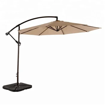 Grand Patio Deluxe Curvy Aluminum Offset Umbrella Patio Cantilever Umbrella With Base Buy Aluminum Offset Umbrella Patio Cantilever Umbrella With Base Patio Umbrella Product On Alibaba Com