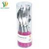 China manufacturer healthy s/s cutlery set with pvc box