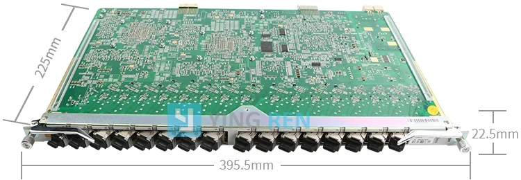 with 16pcs Class B+ C+ C++ Optical Module - GPON OLT 16 Port GPON SFP Line Subscriber Card GTGH, ZTE C300 C320 GPON OLT Card
