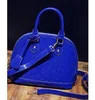 Stylish Patent Leather Shell Shape Embossed Leather Handbag