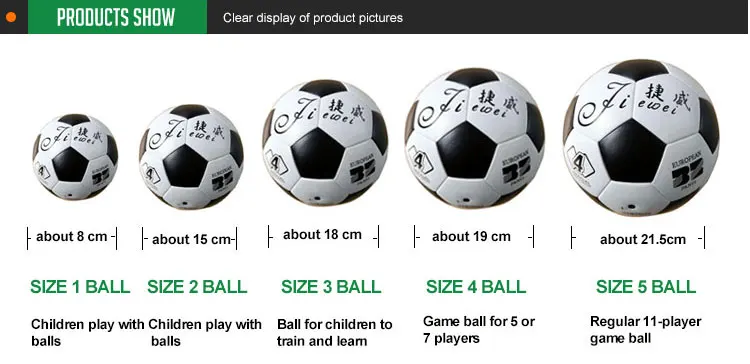 under 11 soccer ball size