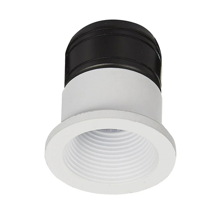 3W Anti-glare Mini Spot Light CRI90 Warmwhite Lens Built Downlight SMD Round LED Ceiling Light For Decoration Hotels