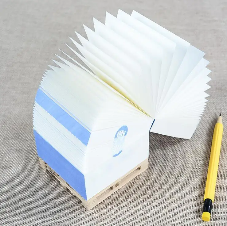 2020 New Arrivals Memo Pallet Sticky Note Pad Cube Custom Printing Page