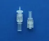 Plastic Male luer lock for 4.0mm OD hose with spin lock nut