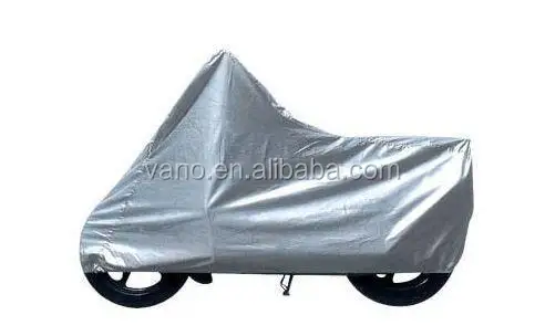Waterproof silver XL 300D oxford 8mm motorcycle cover