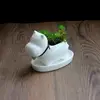 11.3x8.3cm Wholesale Creative Flowerware Kitten Model Mini Ceramic Flower Pots Field Gardening Small Flower Pots