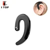 Non Ear Plug Headphones Ear-hook Wireless Earphones Noise Reduced Handsfree Call Bone Conduction Headset