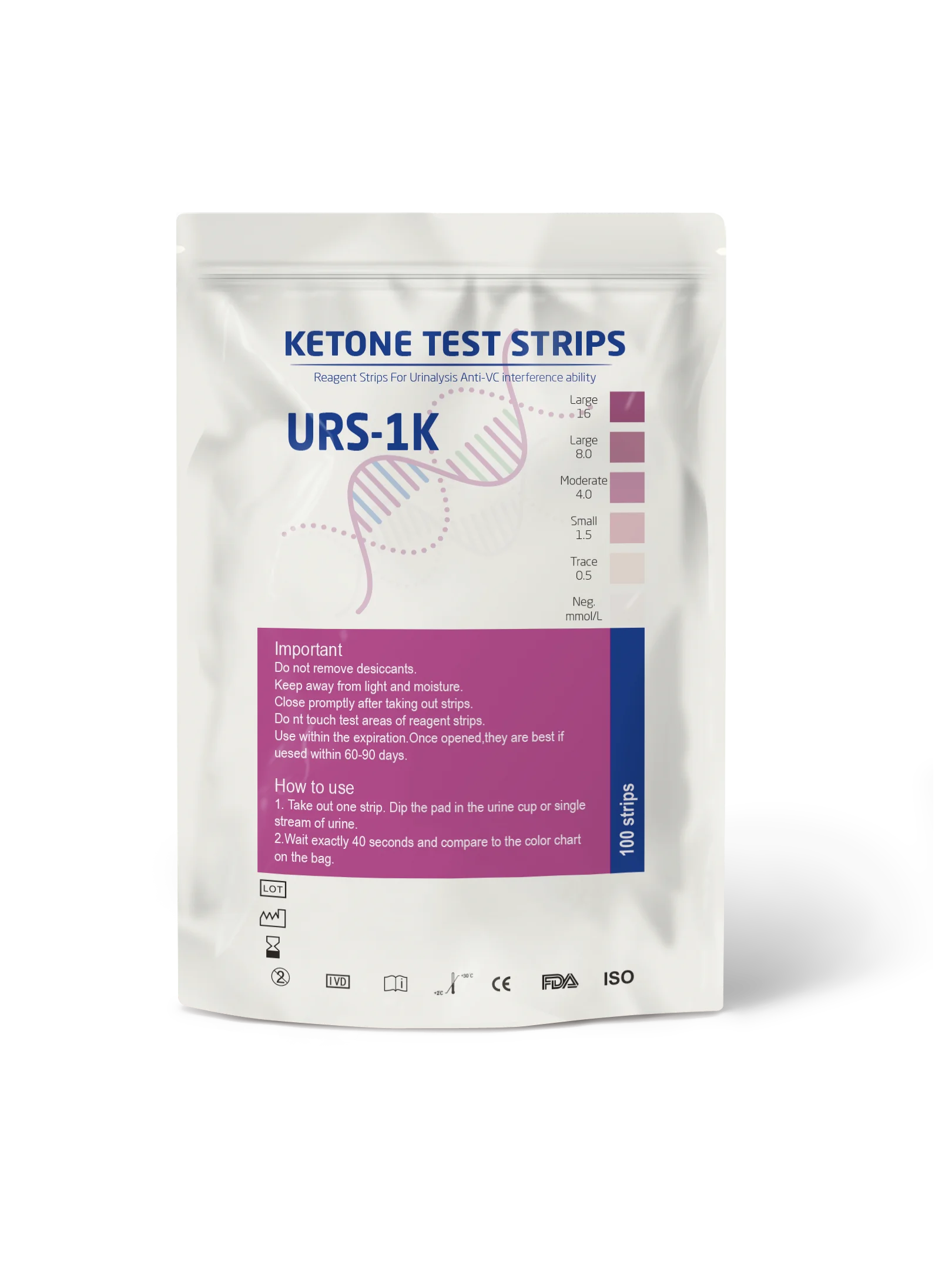 Urine Ketone Test Strips Test Lose Weight And Diabetes Amazon Hot Sale
