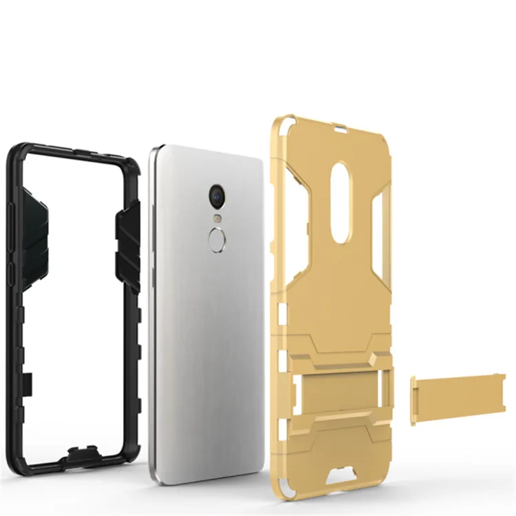 Hot sale shockproof hybrid case cover armor iron man Slim Armor TPU+PC phone case for Xiaomi Redmi Note 4X
