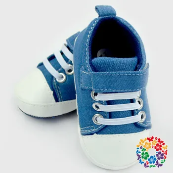 denim baby shoes