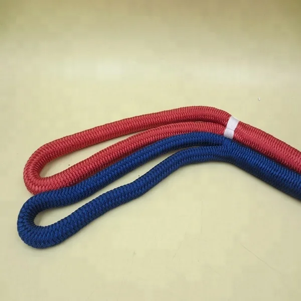 double braided nylon rope with sening treatment in spliced eye and head