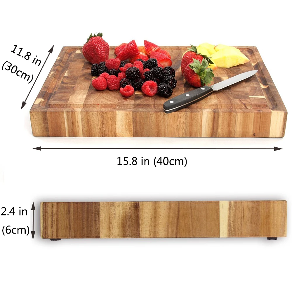 Buy Wholesale China Chopping Board Drawer Design Naturally Antimicrobial  Acacia Wood Chopping Board With Drawers & Chopping Board at USD 4.57