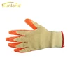 Custom working knitted rubber security anti static latex gloves