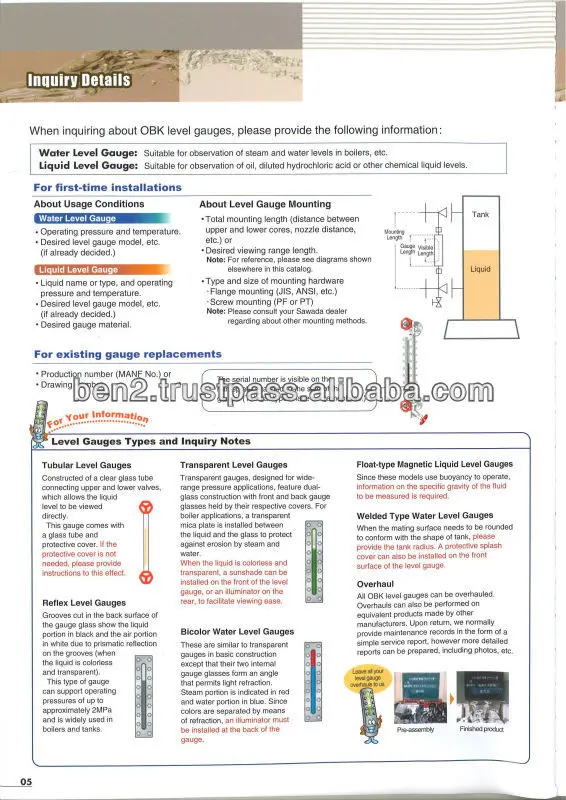 Gauge High Pressure Boiler, Stainless, Steel - detail 2