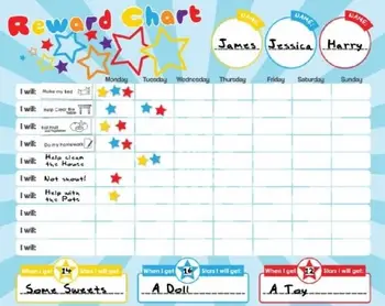 Childrens Star Reward Chart