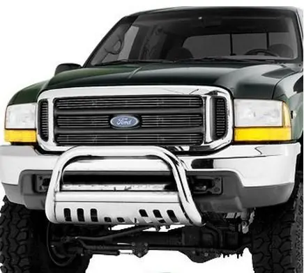 HS Power Black Heavy Duty Bull Bar Brush Push Bumper Grill Grille Guard 99-04 F250//F350//Excursion